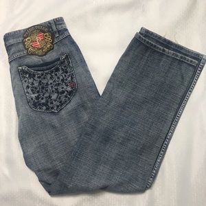 Pelle Pelle Embroidered Jeans